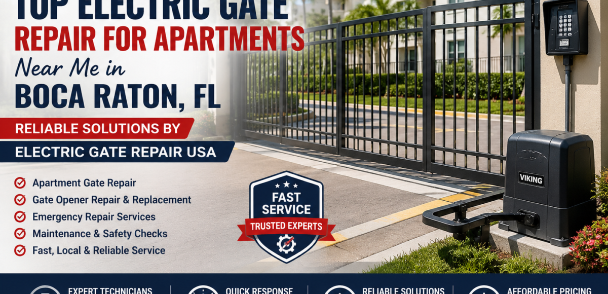 Electric Gate Repair for Apartments