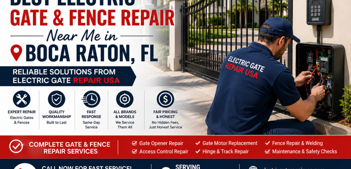 Best Electric Gate and Fence Repair