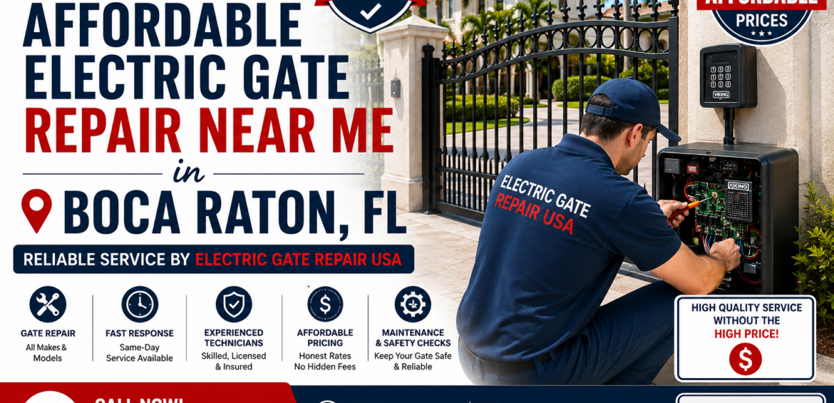 Affordable Electric Gate Repair
