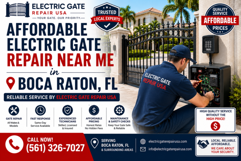 Affordable Electric Gate Repair